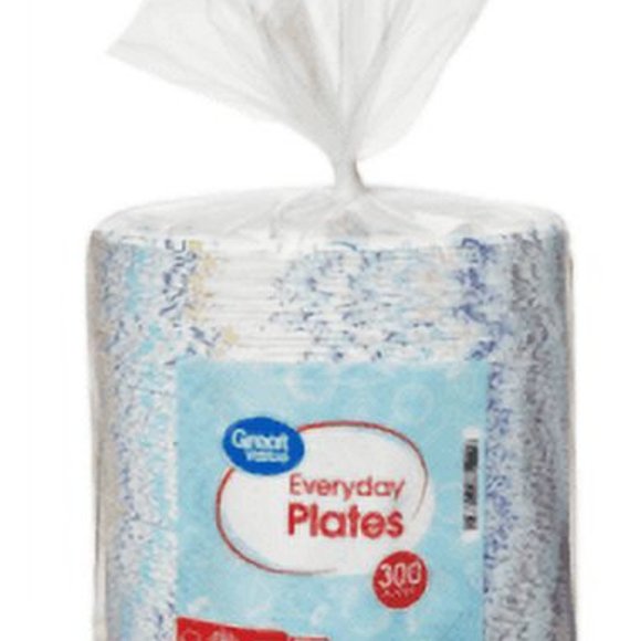 Great Value Everyday Strong, Soak Proof, Microwave Safe, Disposable Paper Plates - Picture 5 of 5